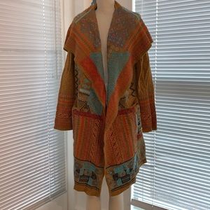 JOHNNY WAS Biya knit duster